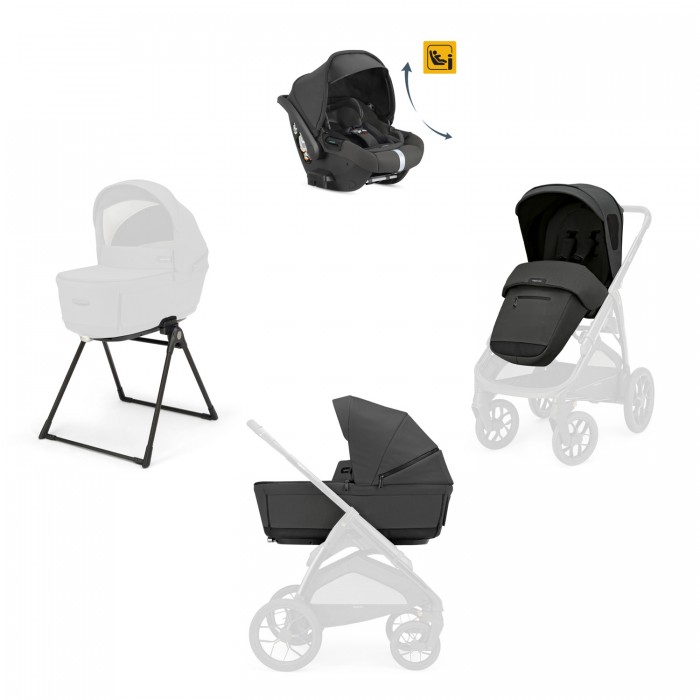 Inglesina Aptica XT Magnet Grey system quattro 3 in 1 Darwin Recline